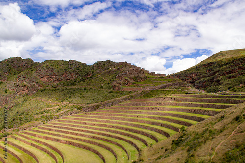 Inca Farming Terraces 