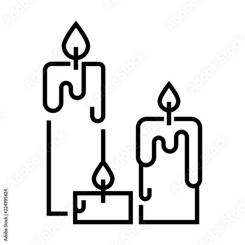 Candle Line illustration