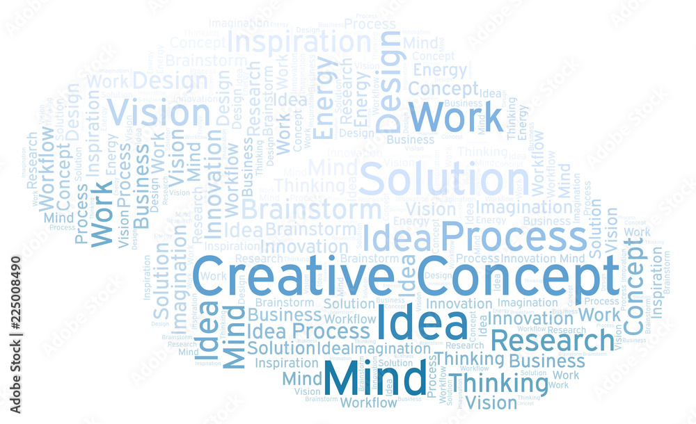 Creative Concept word cloud, made with text only. Creative Concept word cloud, made with text only.