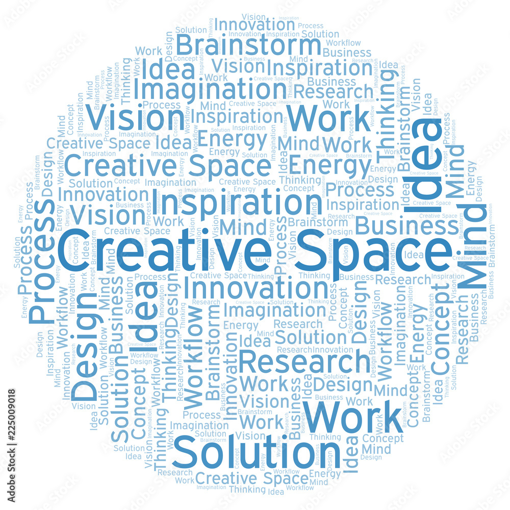Creative Space word cloud, made with text only. Creative Space word cloud, made with text only.
