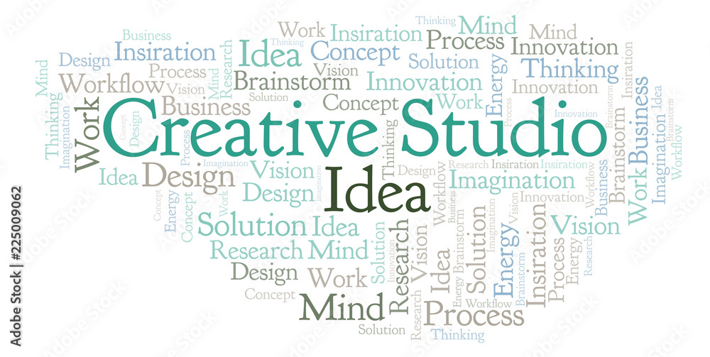 Creative Studio word cloud, made with text only. Creative Studio word cloud, made with text only.