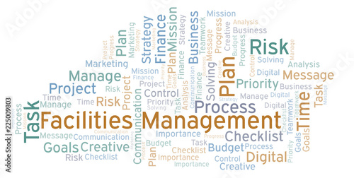 Facilities Management word ...