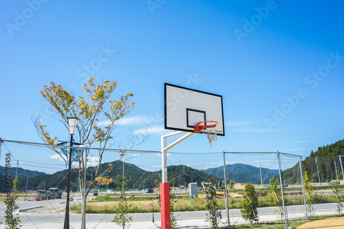 バスケットボール 野外 ストリート 公園