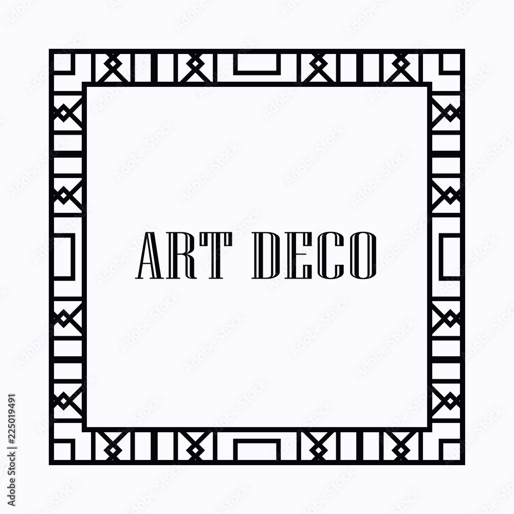 Art Deco Frame