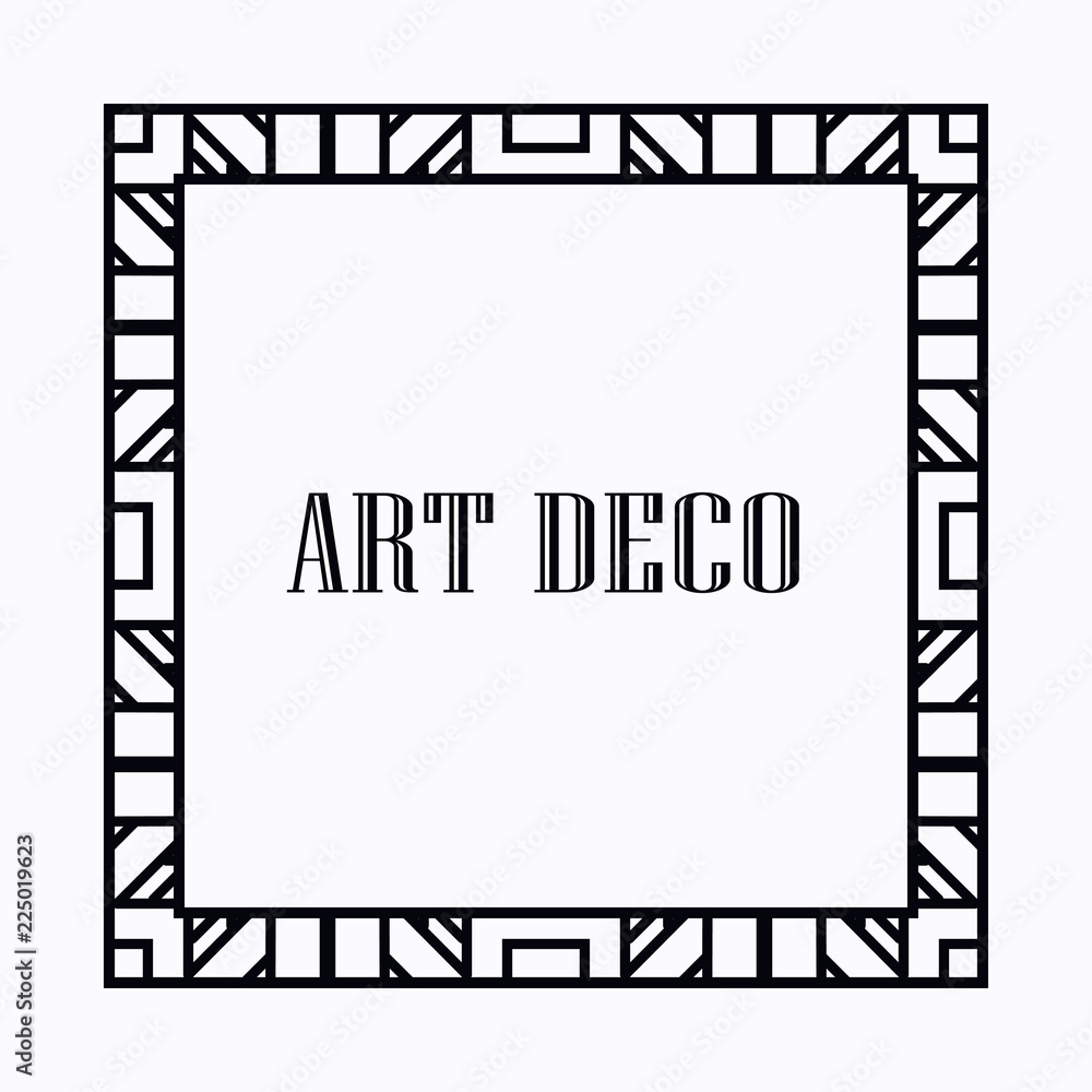 Art Deco Frame Art Deco Frame