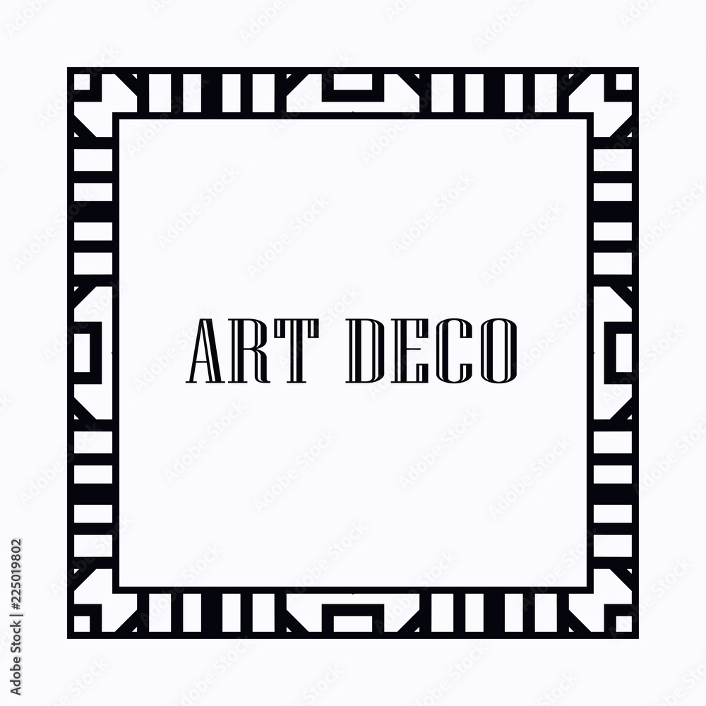 Art Deco Frame Art Deco Frame