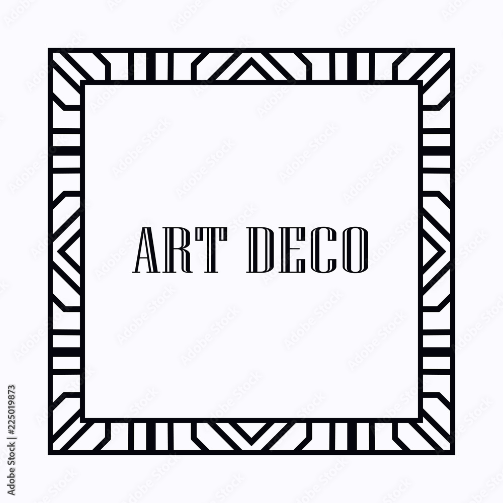 Art Deco Frame