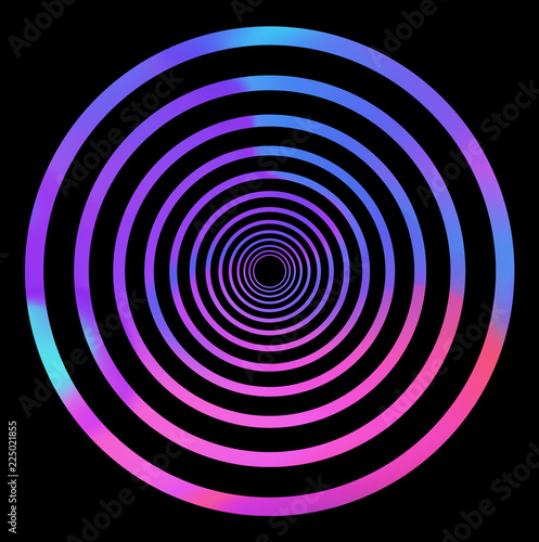 Abstract holographic effect background