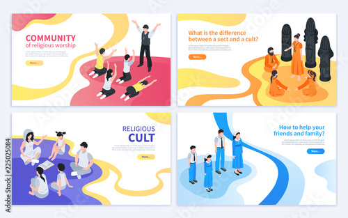 Religious Cult Design Concept
