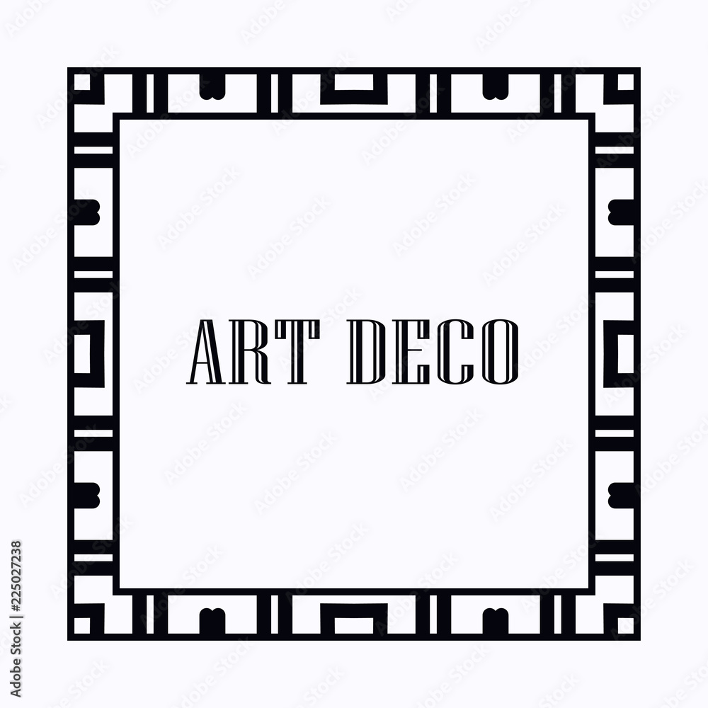 Art Deco Frame Art Deco Frame