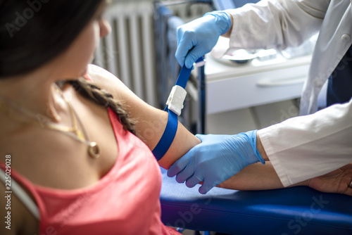 Canvastavla Prelievo del sangue