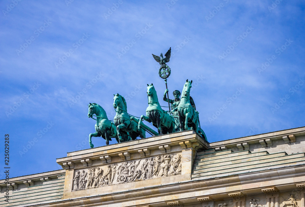 Obraz premium Brandenburger Tor Quadriga