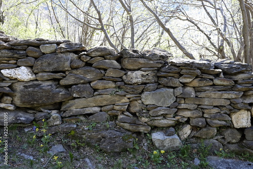 Foto Texture of the wall