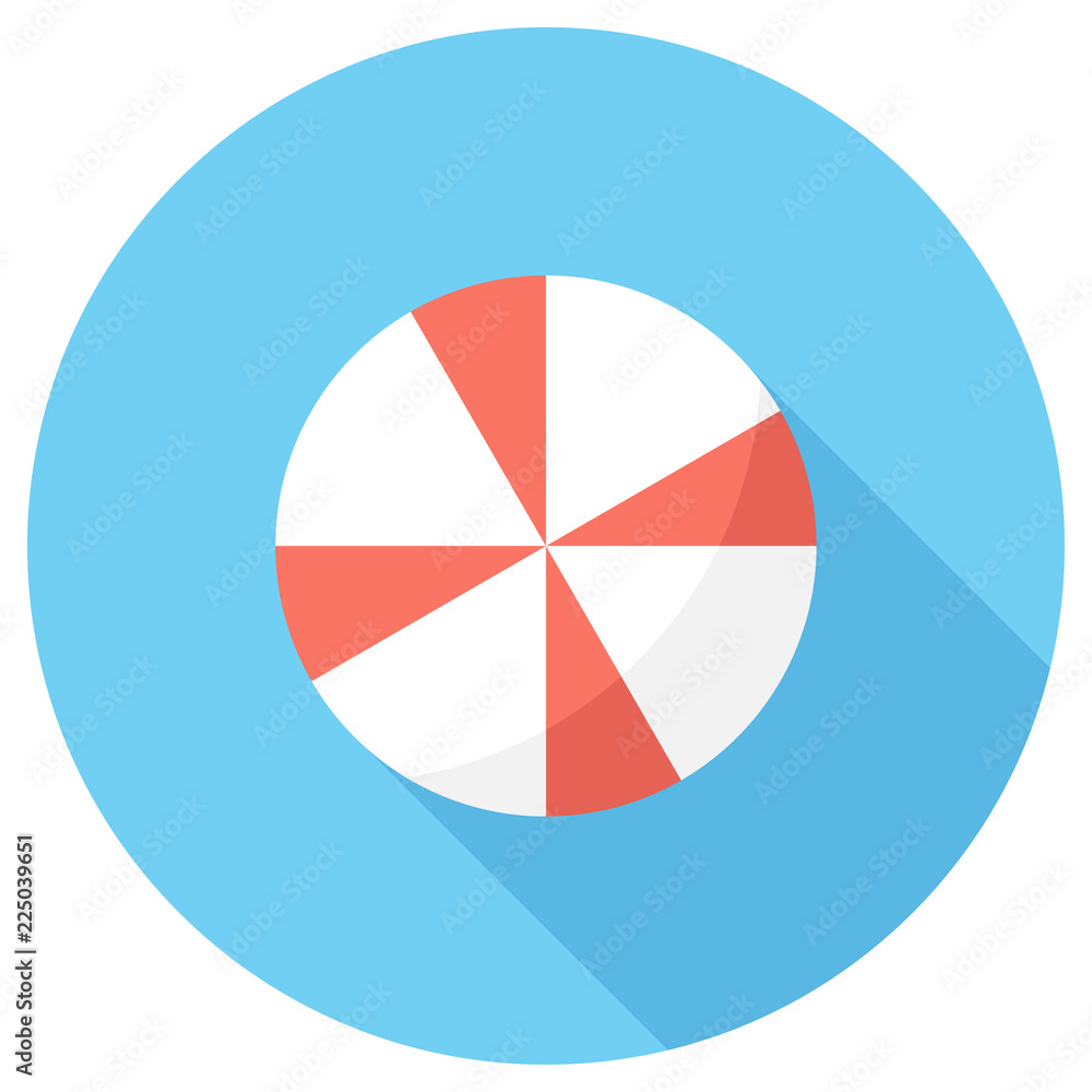 Fototapeta premium Umbrella icon. Elements in flat design.