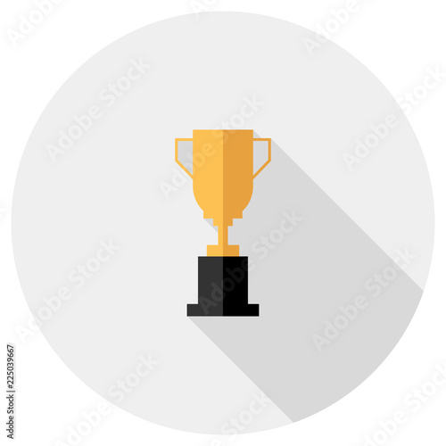 cup icon. Elements in flat design.