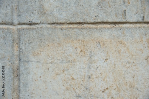 old white color on cement texture and background