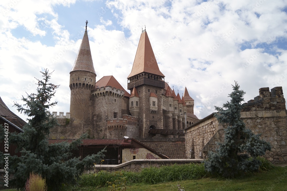 Corvin Castle or Hunyadi Castle (Castelul Corvinilor sau Castelul Huniazilor), Hunedoara, Romania

