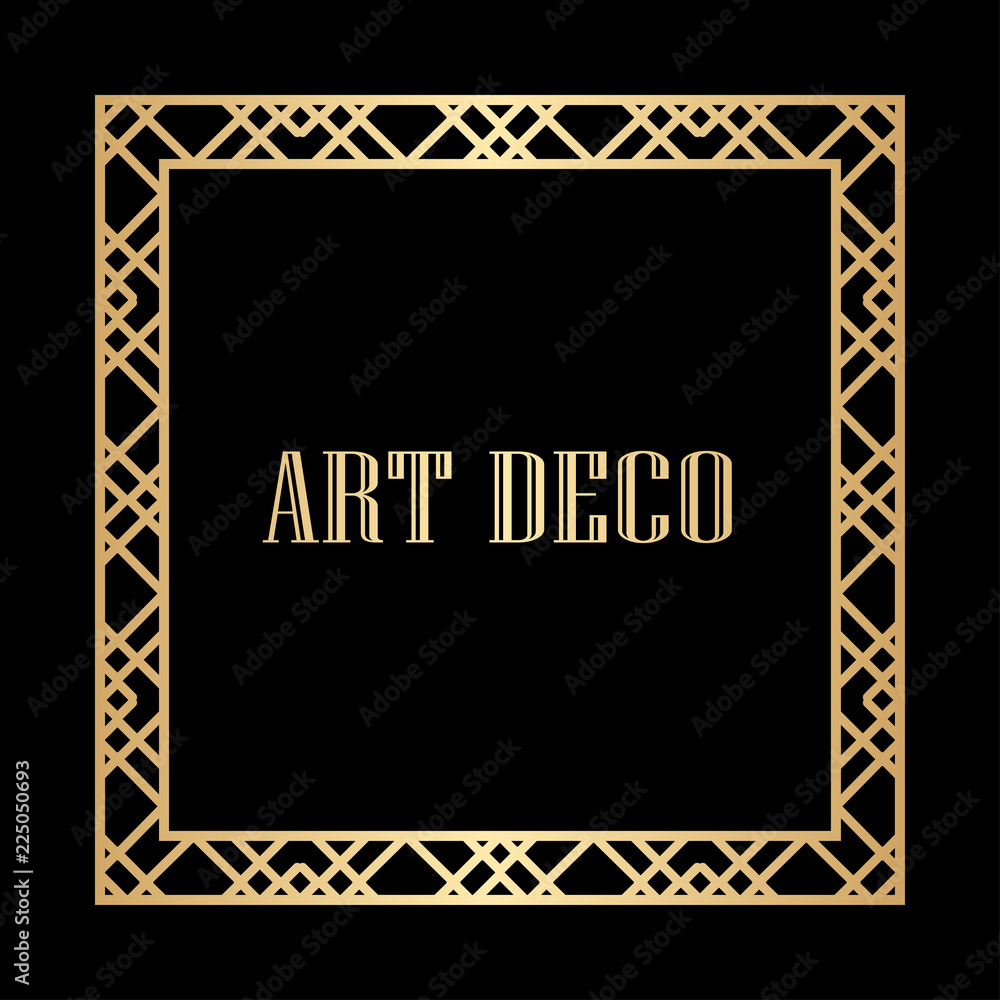 Art Deco Frame Art Deco Frame