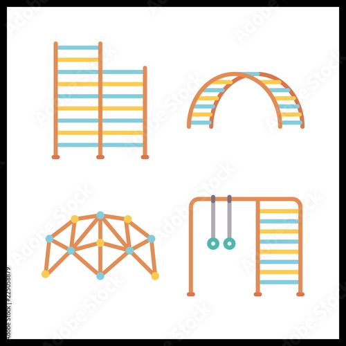 damage icon. net climbers and net climber vector icons in damage set. Use this illustration for damage works.