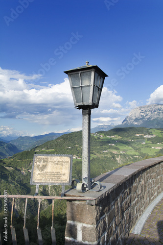 Steinegg in Südtirol - Aussicht vom Friedhof photo