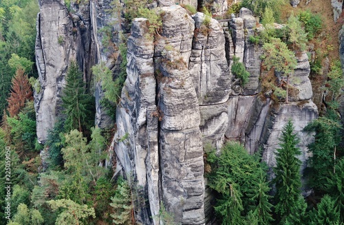 Felsen, Bastei-Region, Sächsische Schweiz