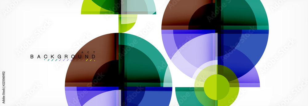 Circle abstract background Circle abstract background