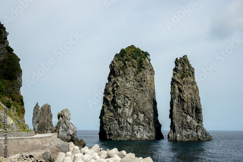 Ulleungdo island is one of the famous tourist site where is made by volcano. There are varous oddly formed rocks and strangely shaped stones  and clean air in the East sea.