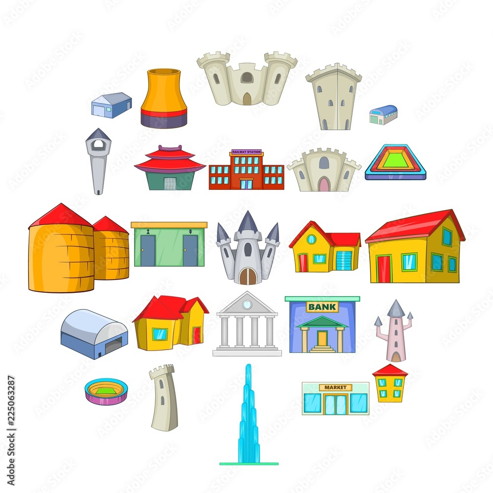 Formation icons set. Cartoon set of 25 formation vector icons for web isolated on white background Formation icons set. Cartoon set of 25 formation vector icons for web isolated on white background