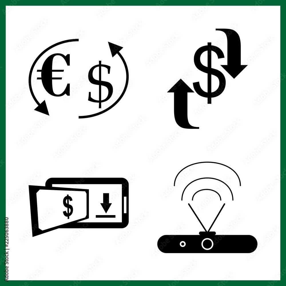 online icons set. screen, equipment, wireless and young graphic works online icons set. screen, equipment, wireless and young graphic works