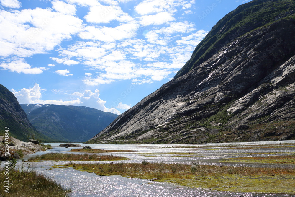Obraz premium Nigardsbreen glacier in Norway