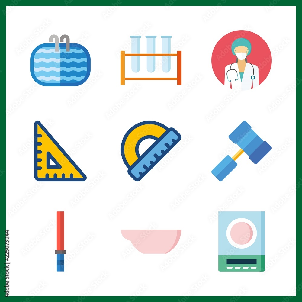 instrument icon. set square and measuring vector icons in instrument set. Use this illustration for instrument works. instrument icon. set square and measuring vector icons in instrument set. Use this illustration for instrument works.