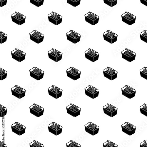 Hand wash 30 degrees celsius pattern vector seamless repeating for any web design