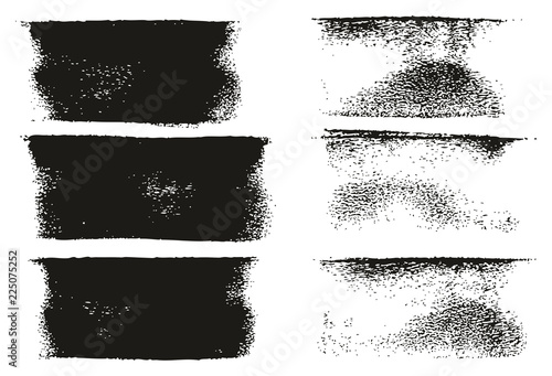 Paint Roller Lines High Detail Abstract Vector Lines & Background Set 32