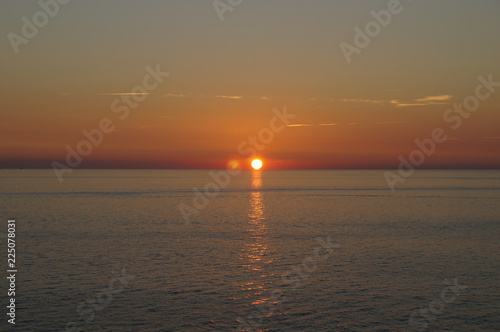 Sonnenuntergang Ostsee © Kristina Charles