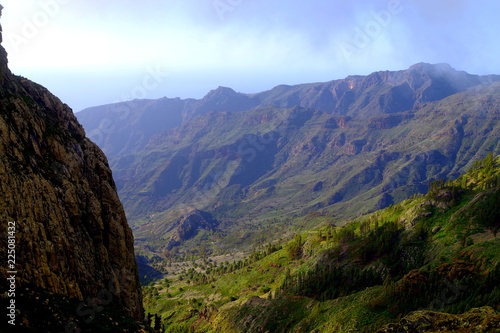 landscape in La Gomera 