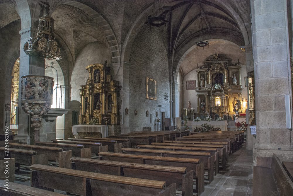Interior Iglesia de La Alberca