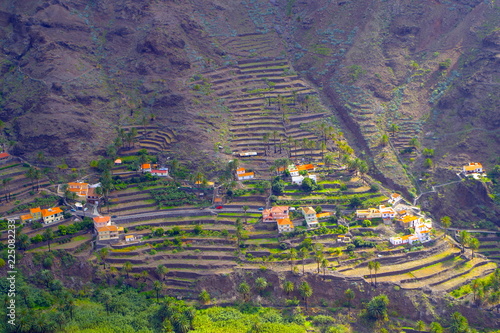 landscape in La Gomera
