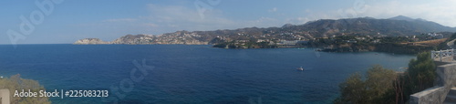 panorama agia pelagia village crete greece