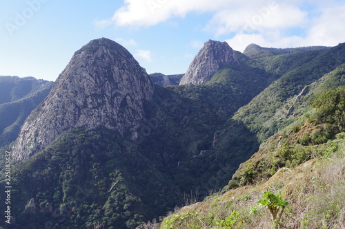 mountains in La Gomera