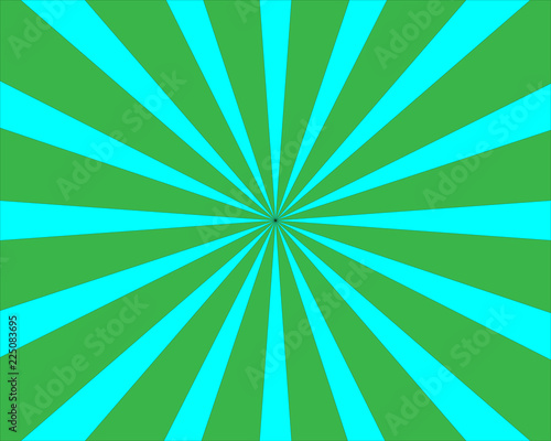 Fondo de estallido verde y azul.
