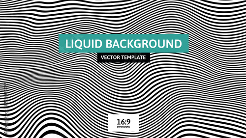 Fluid shaped stripped background.
