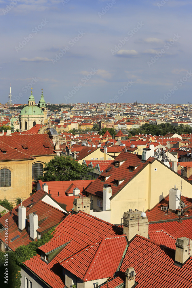 Beautiful view of Prague