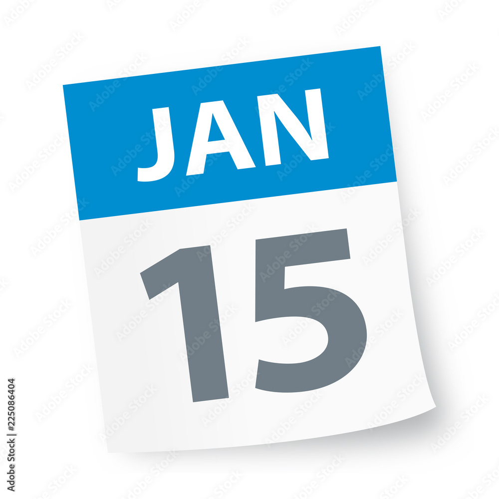 January 15 - Calendar Icon January 15 - Calendar Icon