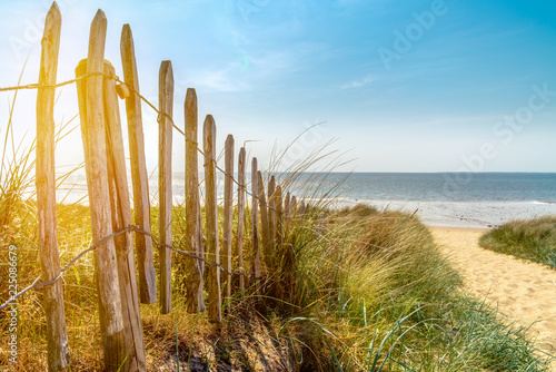 Der Weg zum Strand