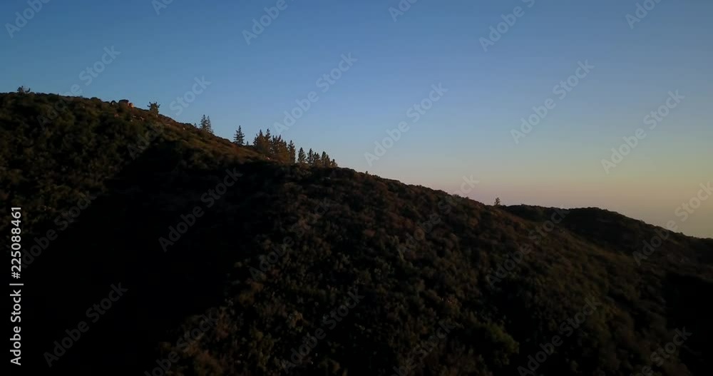 Coastal Mountains Aerial Drone Santa Barbara Coastal Mountains Aerial Drone Santa Barbara