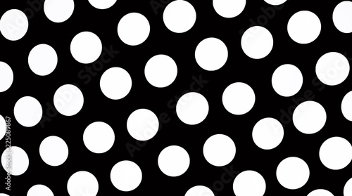 seamless polka dots background