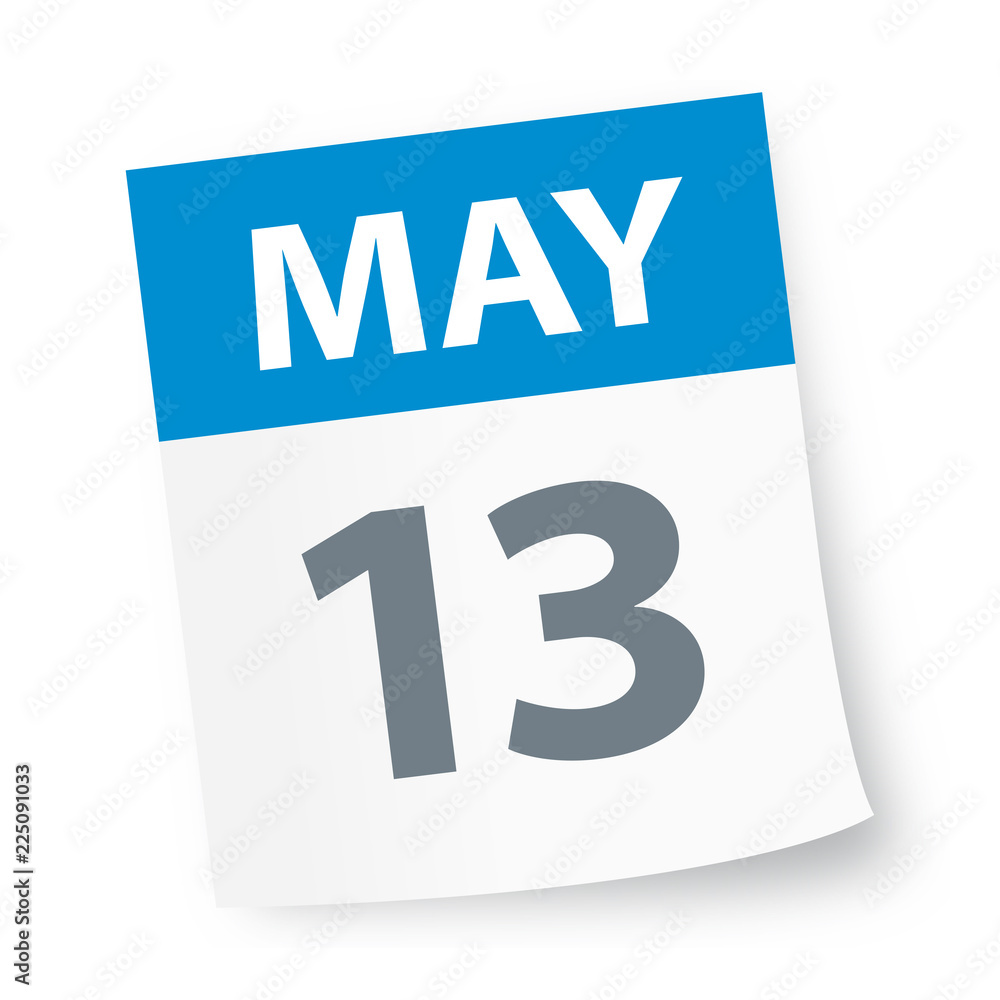 May 13 - Calendar Icon May 13 - Calendar Icon