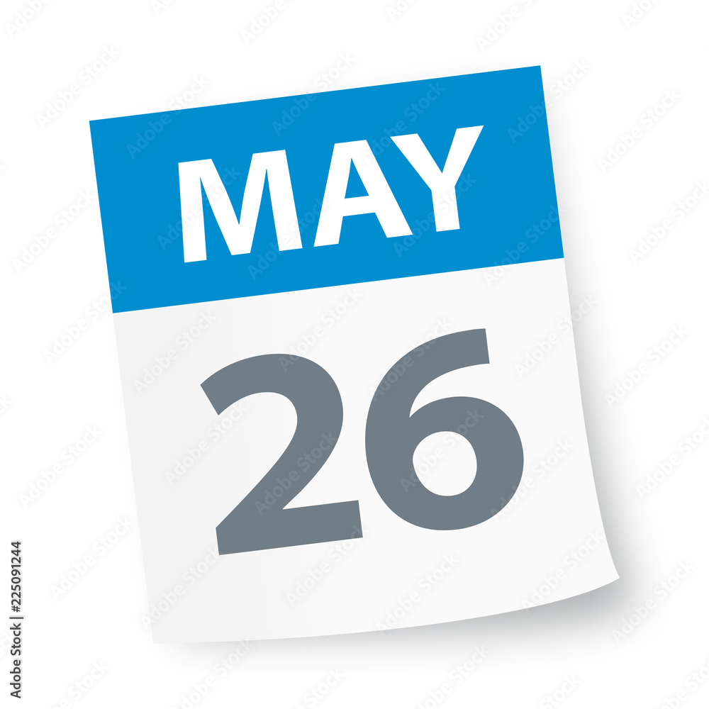 May 26 - Calendar Icon May 26 - Calendar Icon