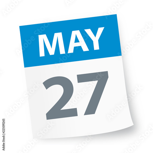 May 27 - Calendar Icon