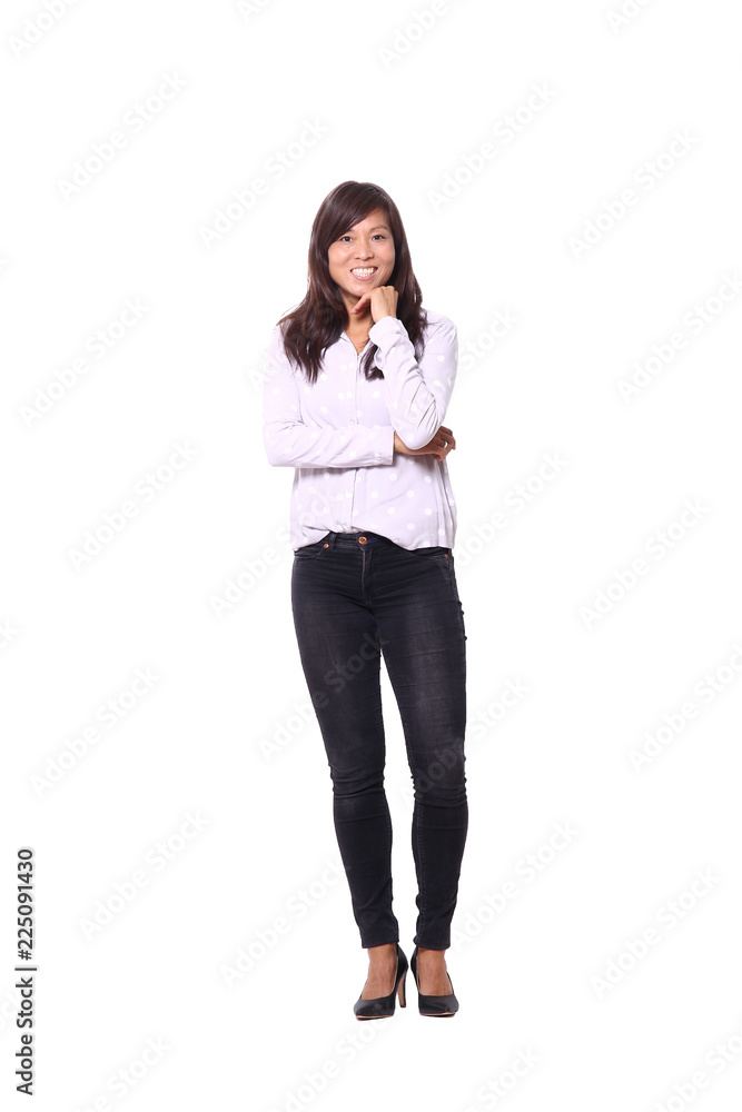 Full body asian woman Full body asian woman